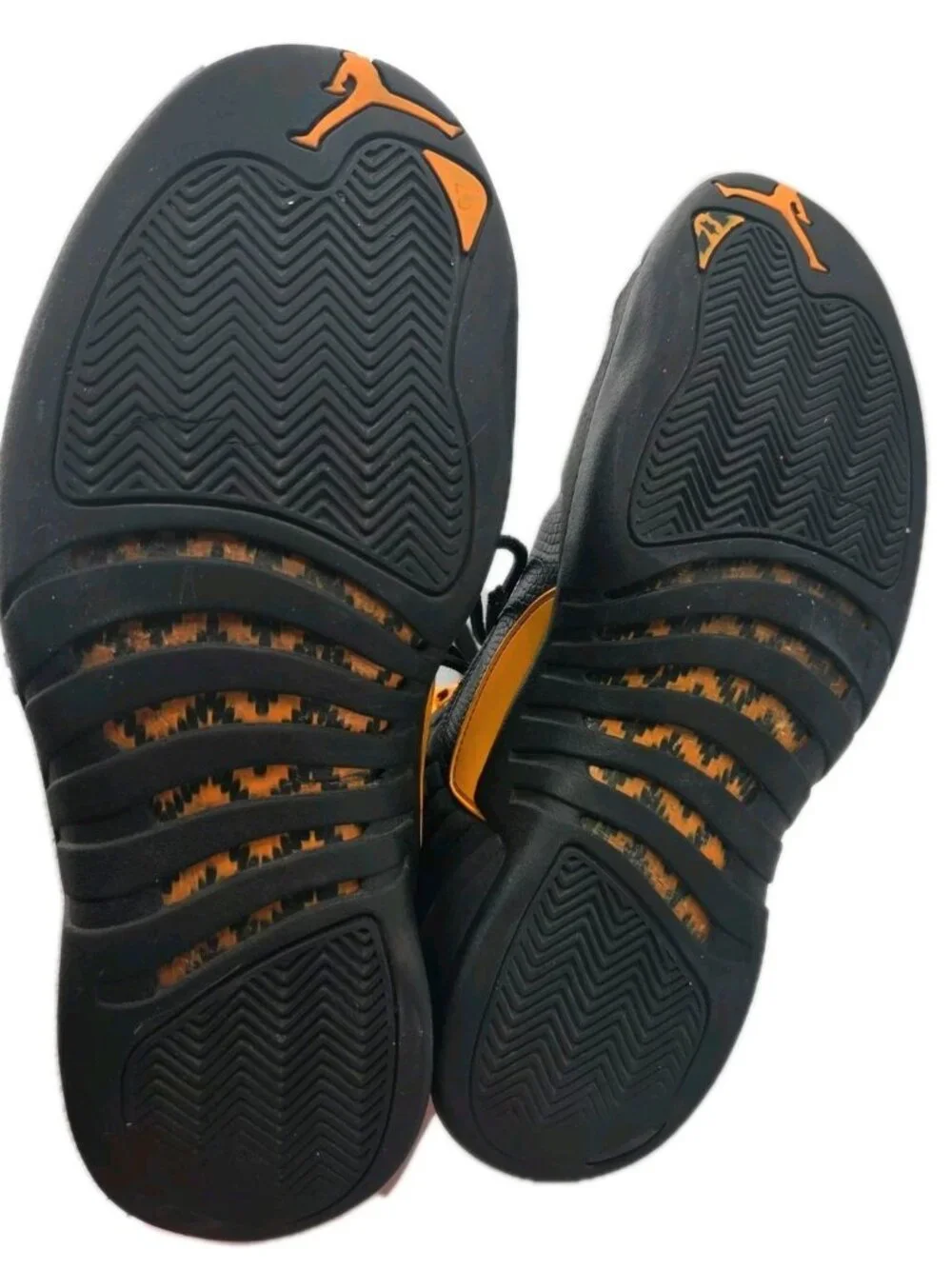 Air Jordan 11 Black Yellow Leather Sneaker Gold Taxi Size 11 CT8013-071